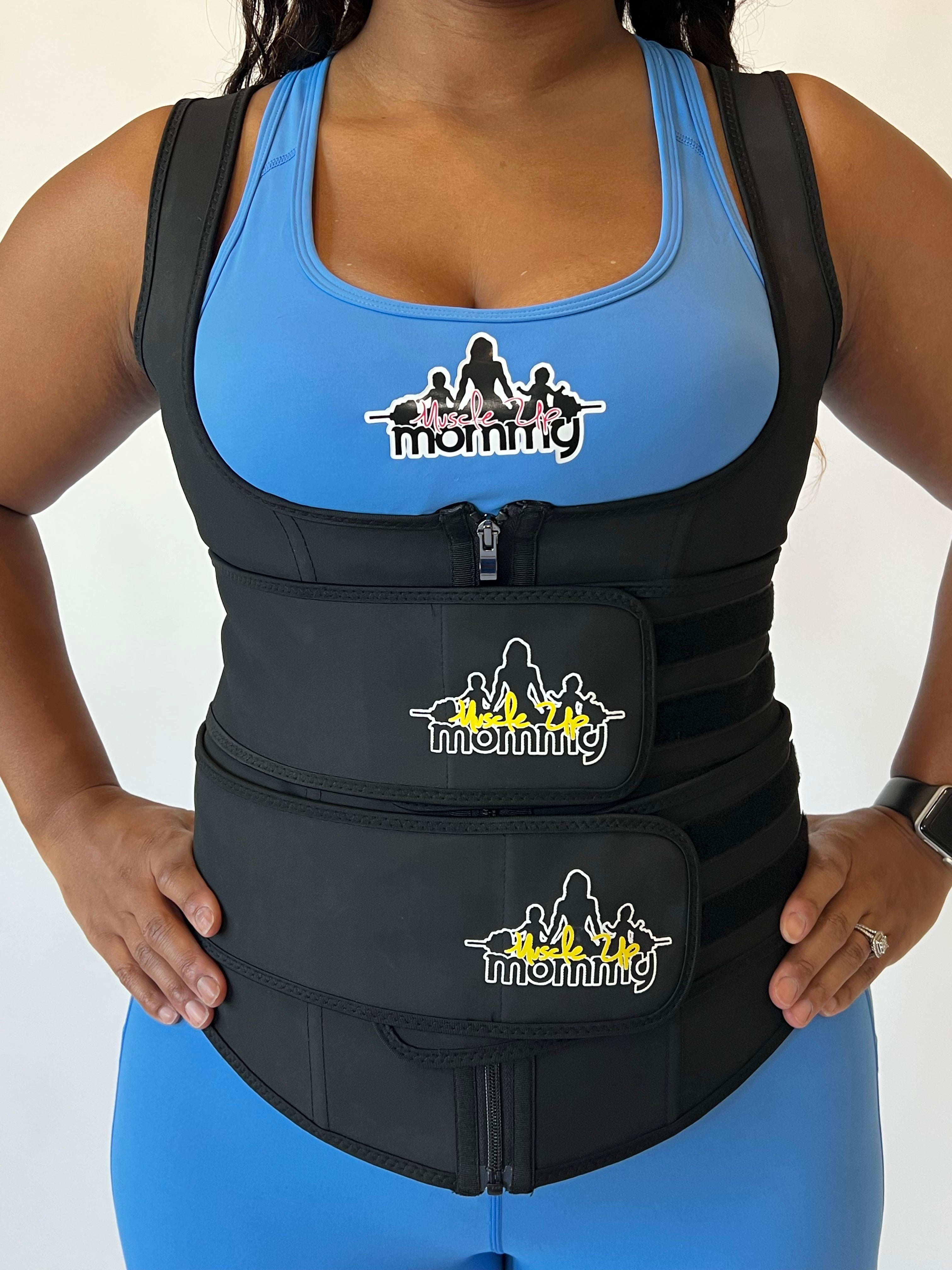 1 Full Torso Waist Trainer Vest Muscle Up Mommy