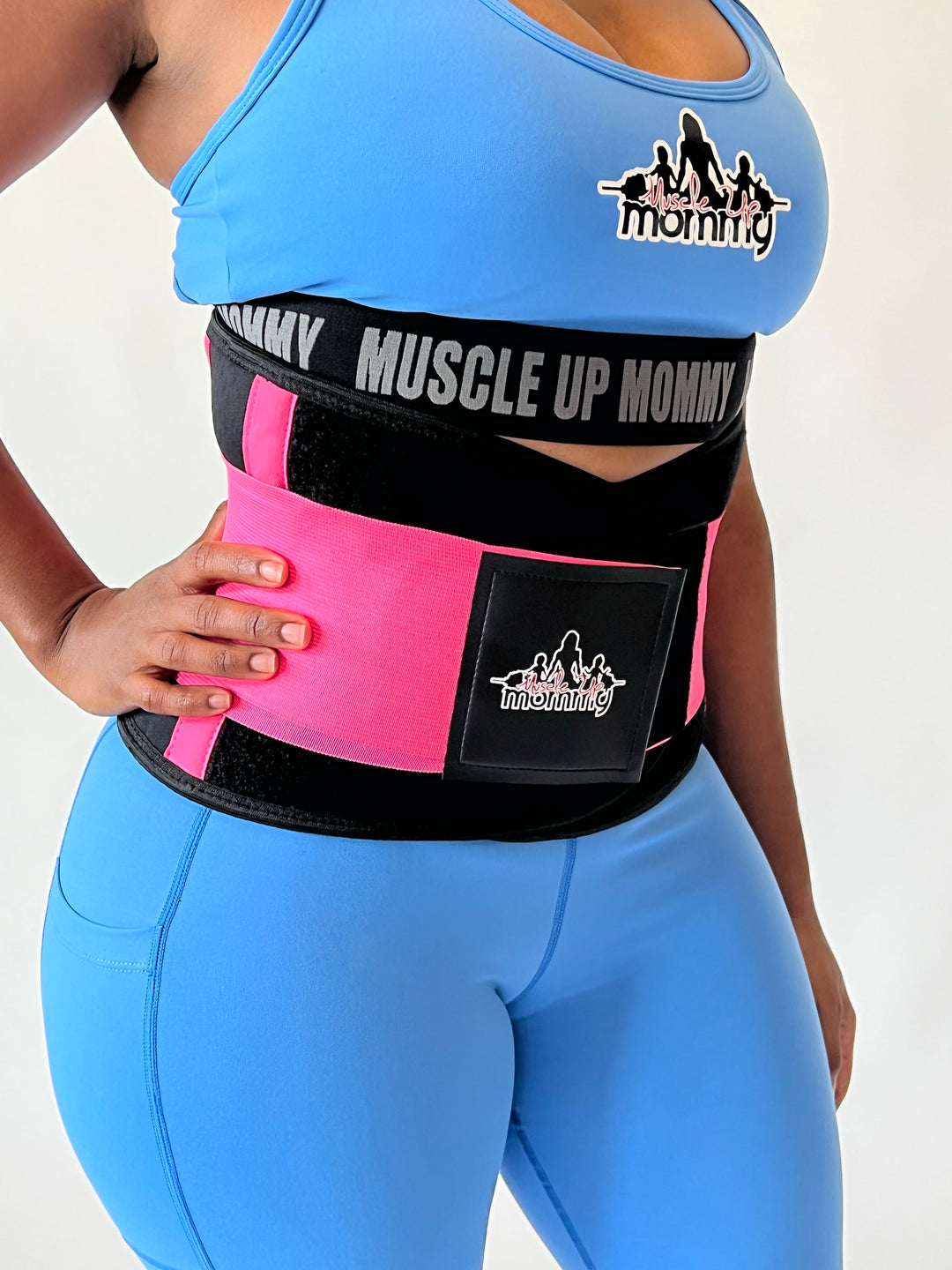 Muscle Up Mommy® Postpartum Belly Binder Belt