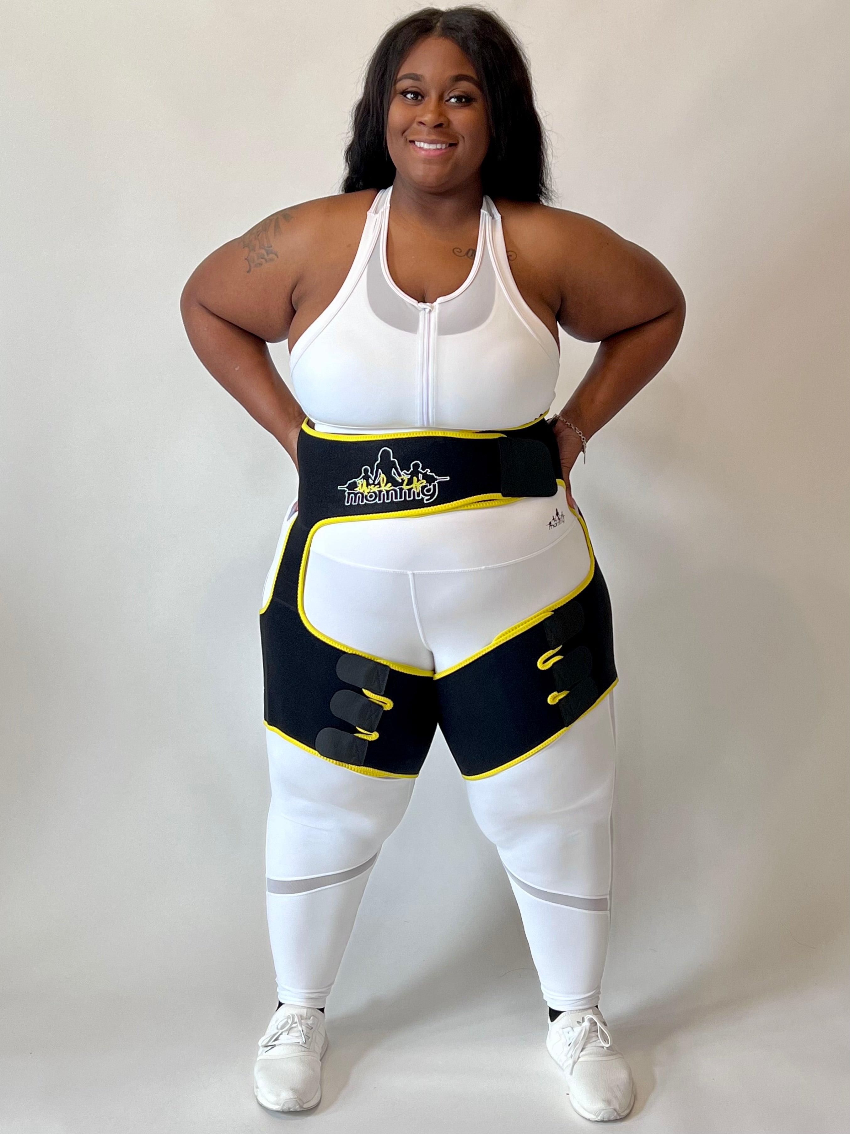 Plus size waist sales and thigh trimmer